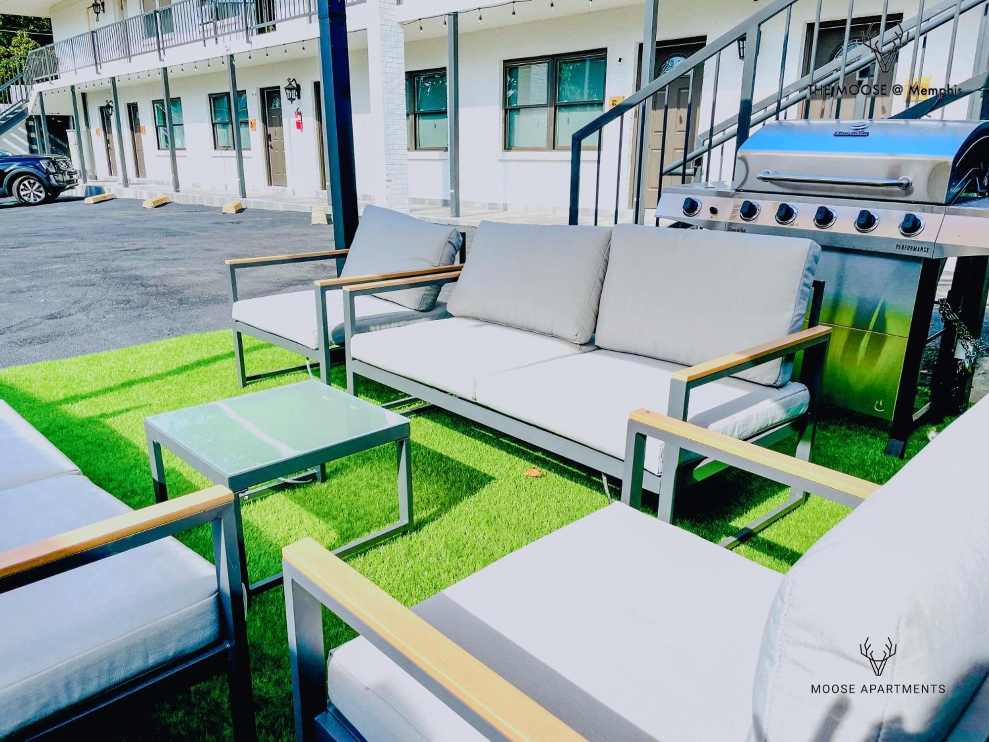 Апартаменти The Moose #11 - Luxe Modern Loft With King Bed, Free Parking & Wi-Fi Мемфіс Екстер'єр фото